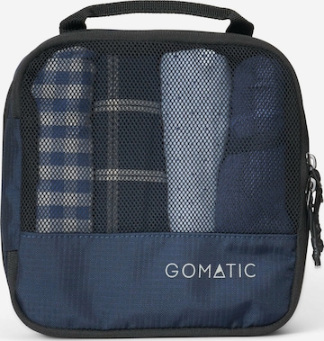 Gomatic Laundry bag in Blue: front