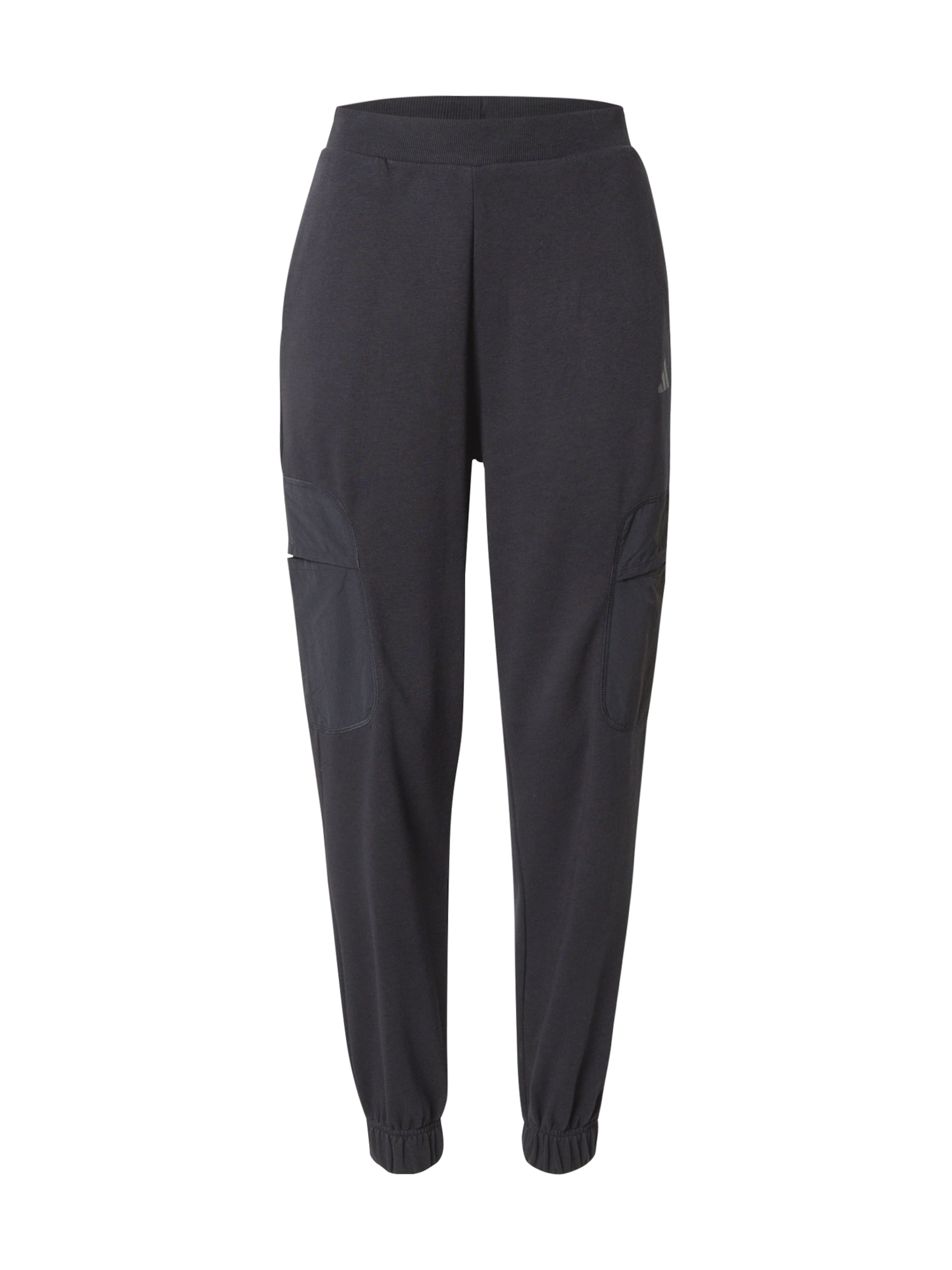 Pantalon de sport ADIDAS SPORTSWEAR en noir : devant