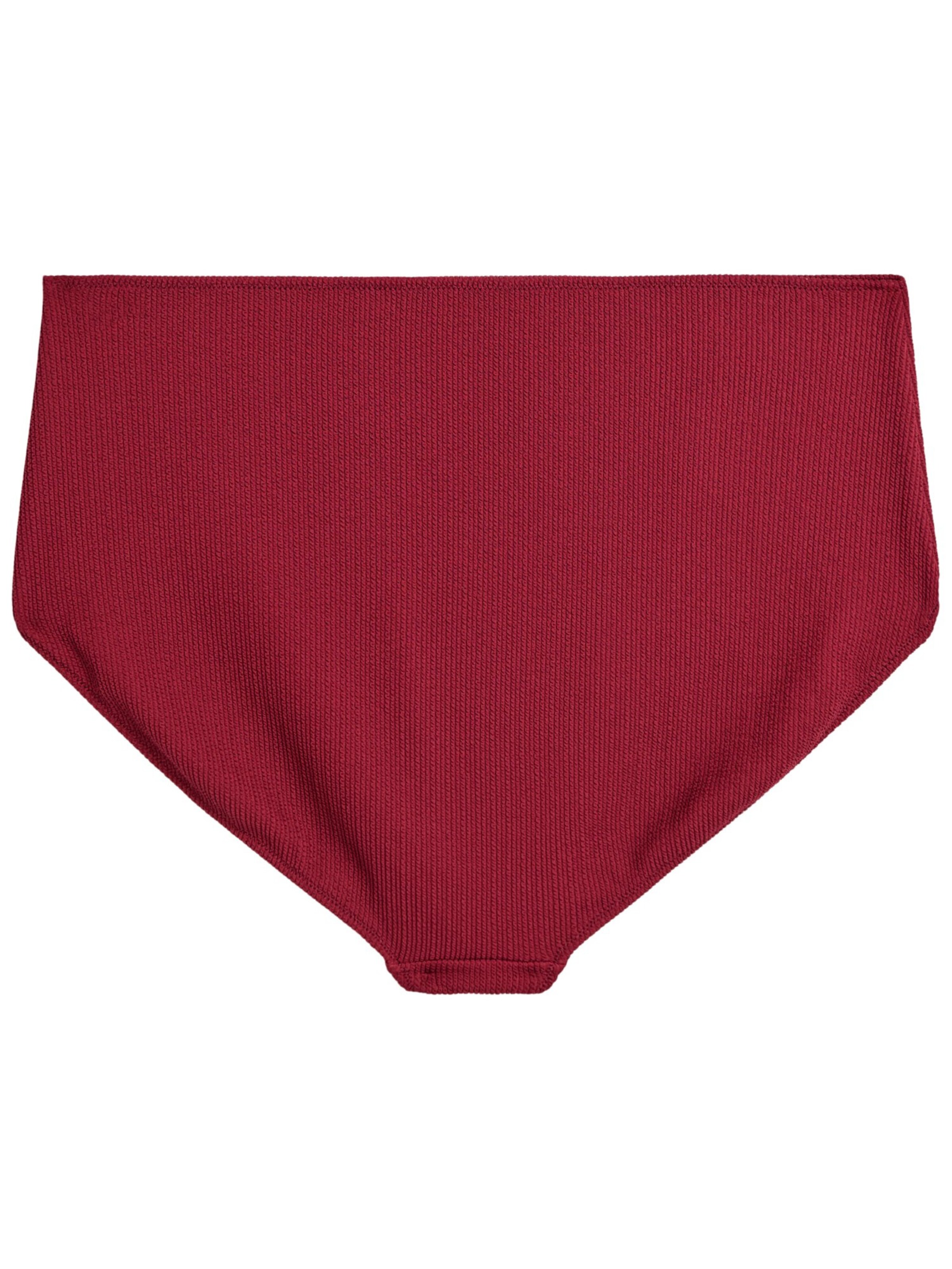 Slip bikini 'Slino' di Swim by Zizzi in rosso