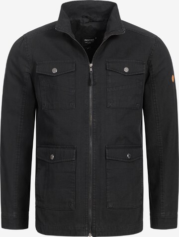 INDICODE JEANS Between-Season Jacket 'Blackburn' in Blue: front