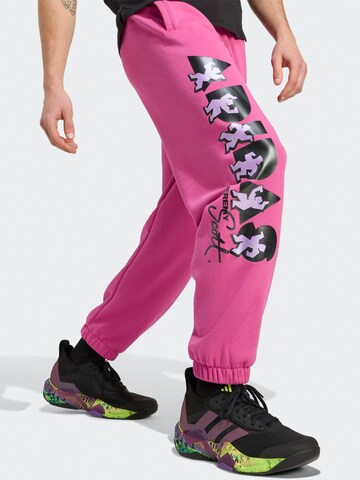ADIDAS PERFORMANCE Tapered Παντελόνι φόρμας σε ροζ