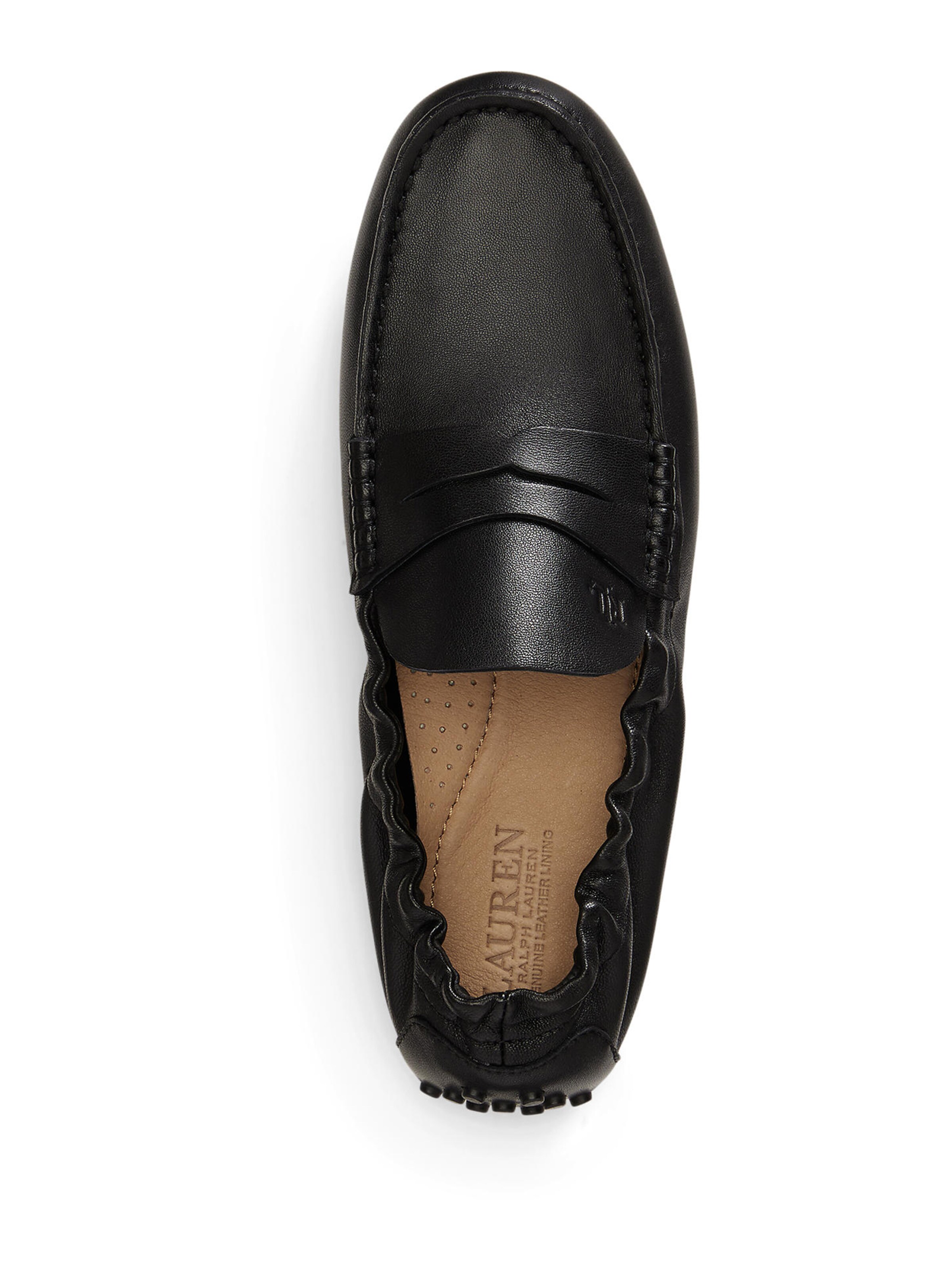 Mocassin 'WYNNIE' Lauren Ralph Lauren en noir