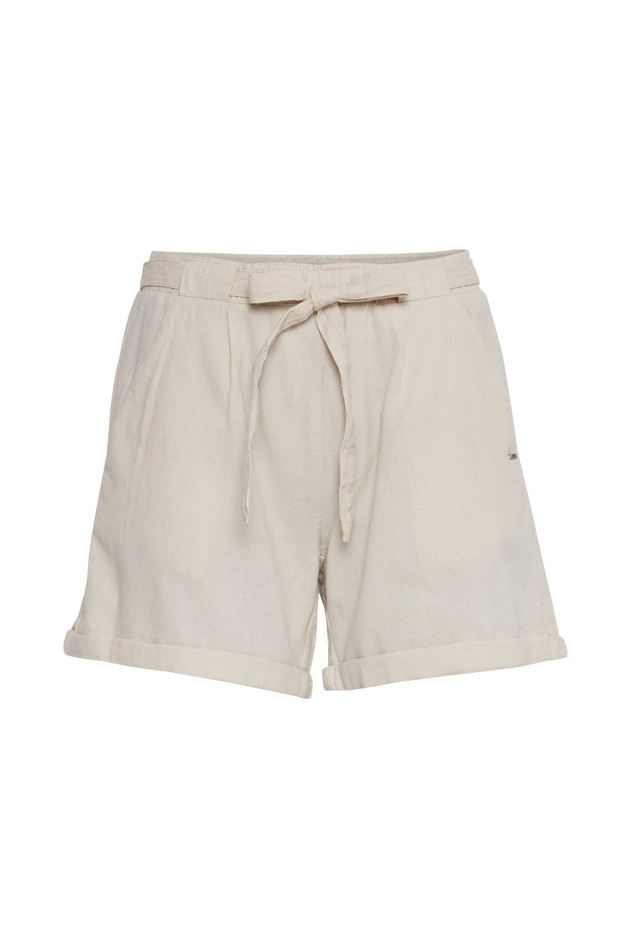 Oxmo - Loosefit Pantalón 'LINA' en beige: frente