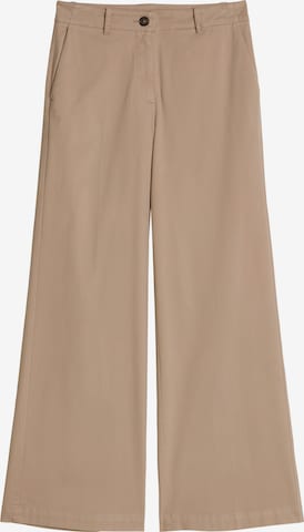 Wide Leg Pantalon 'Margo' Marc O'Polo en beige : devant
