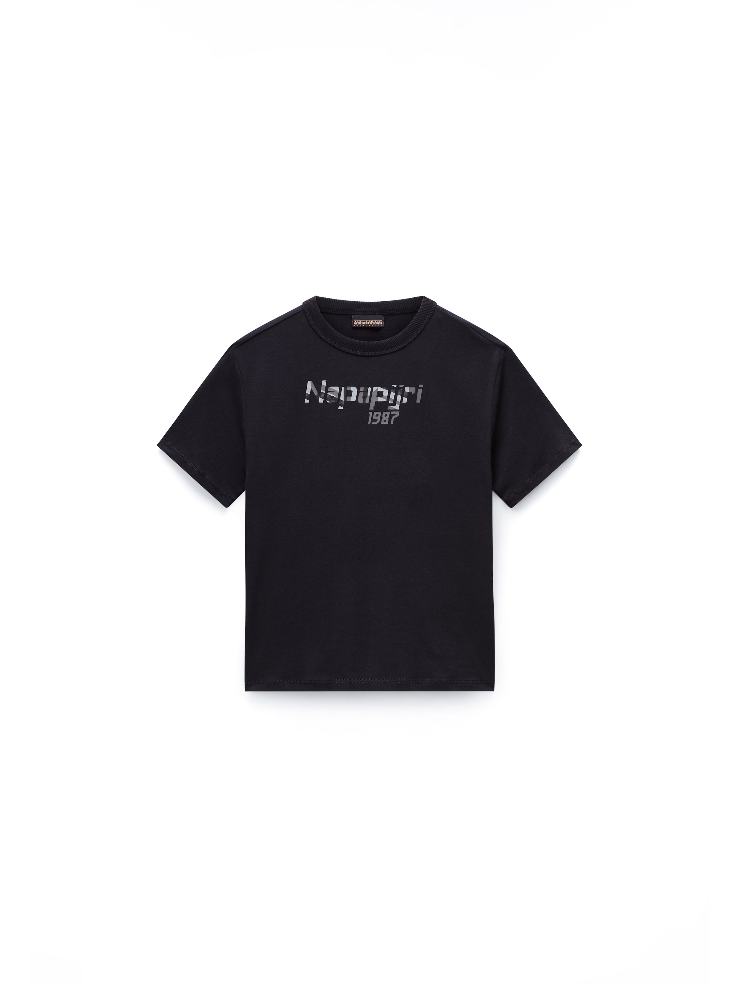 NAPAPIJRI Shirts 'S-Primiero' i sort: forside