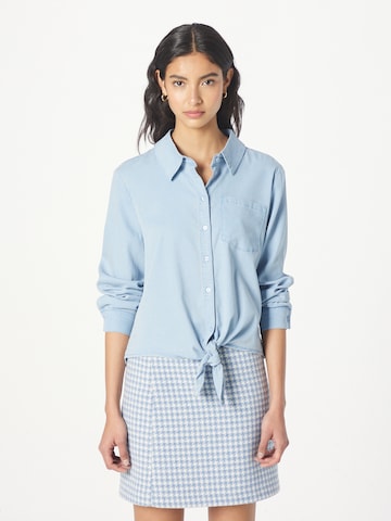 ONLY Blouse 'PEMA' in Blauw: voorkant
