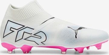 Chaussure de foot 'Future 7 Match' PUMA en blanc