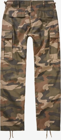 Coupe slim Pantalon cargo Brandit en vert