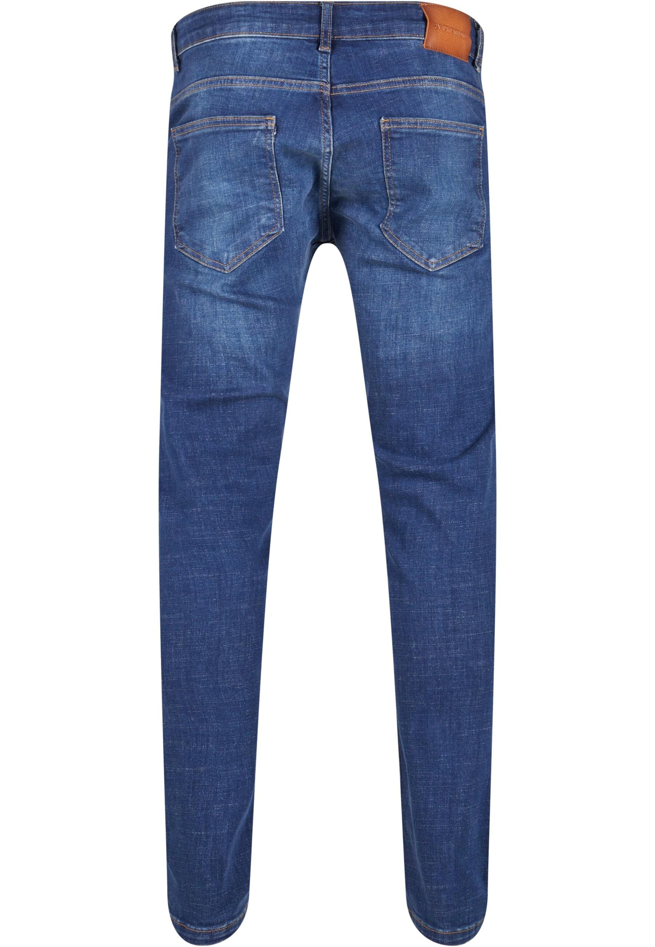 2Y Premium Skinny Jeans in Blauw