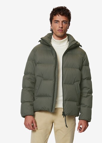 Marc O'Polo Winter Jacket in Green: front