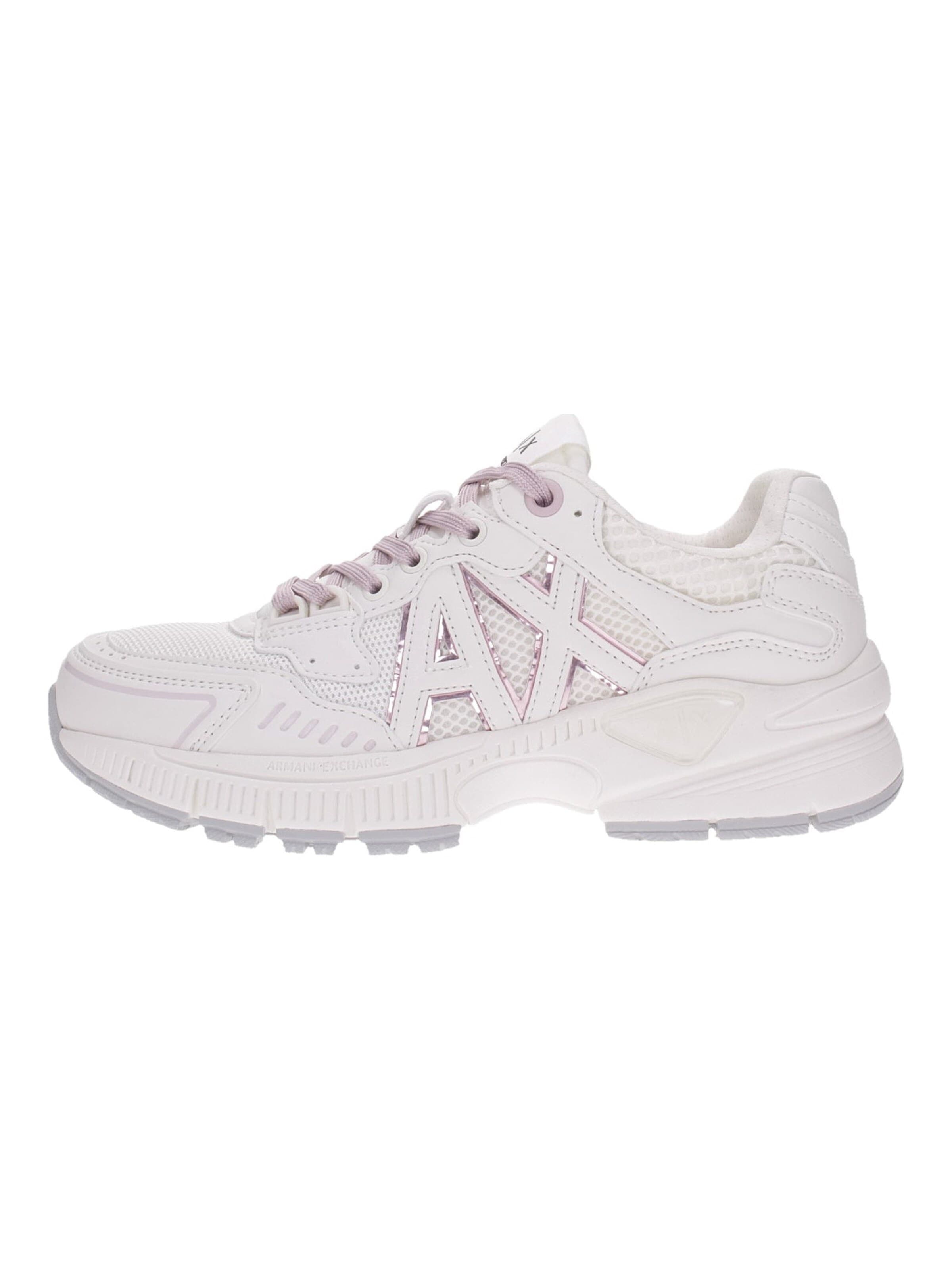 Sneaker bassa 'Sneakers Armani Exchange' di ARMANI EXCHANGE in bianco: frontale