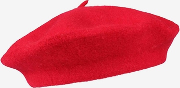 LOEVENICH Beanie in Red: front