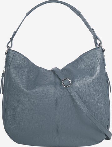 Cabas Cluty en bleu : devant