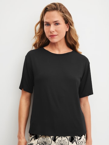 CALIDA Slaapshirt 'Favourites Layering' in Zwart