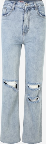 Misspap Wide leg Jeans 'Miss Joslin' in Blue: front