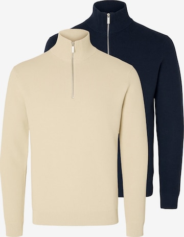 SELECTED Sweater 'Dane' in Mixed colours: front