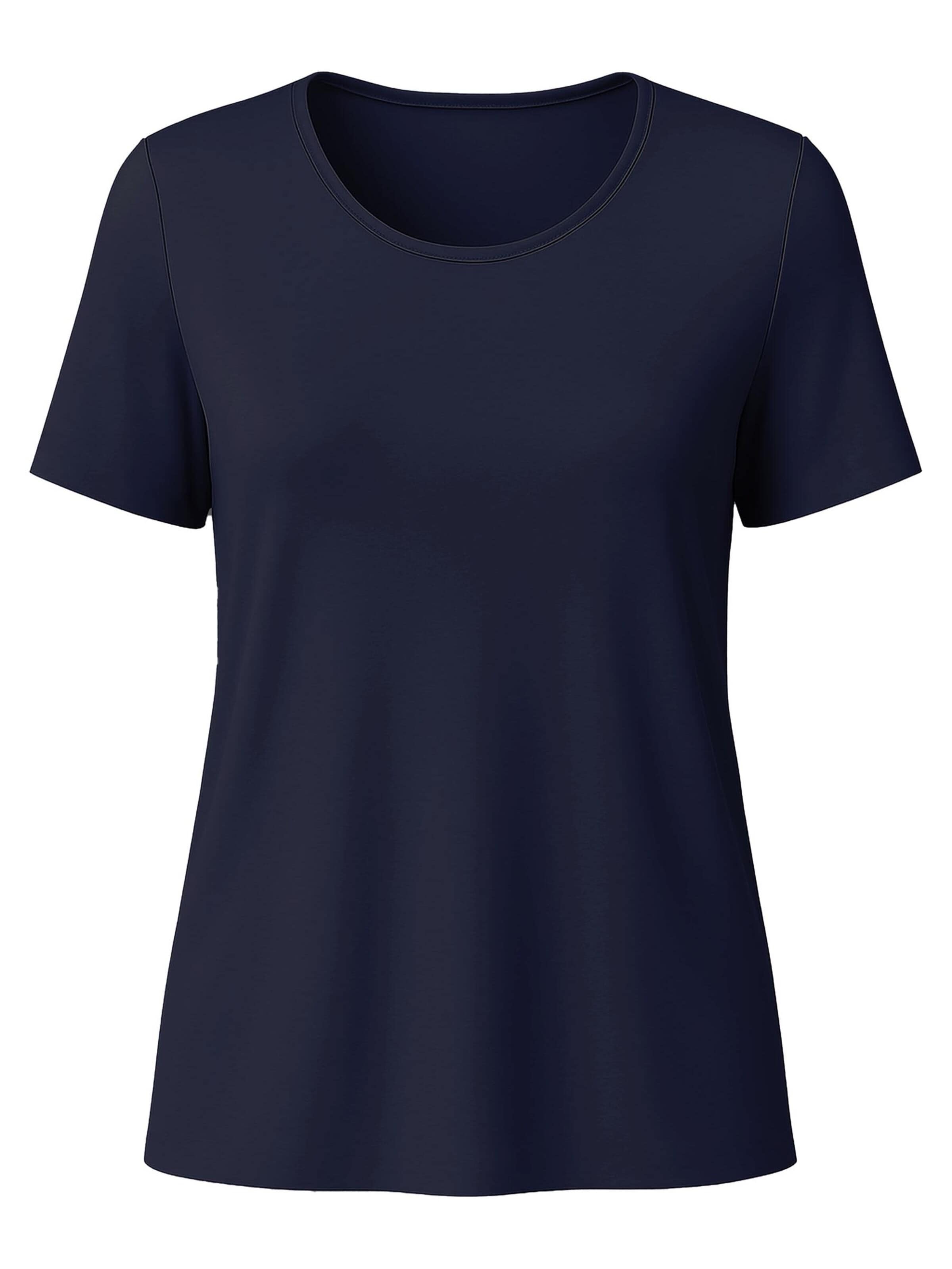Vivisence Schlafshirt '2201'‌‌ in Blau: Vorderseite