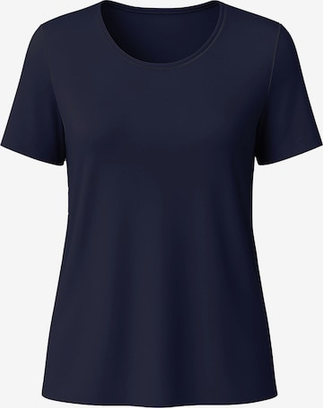 Vivisence Schlafshirt '2201' in Blau: Vorderseite