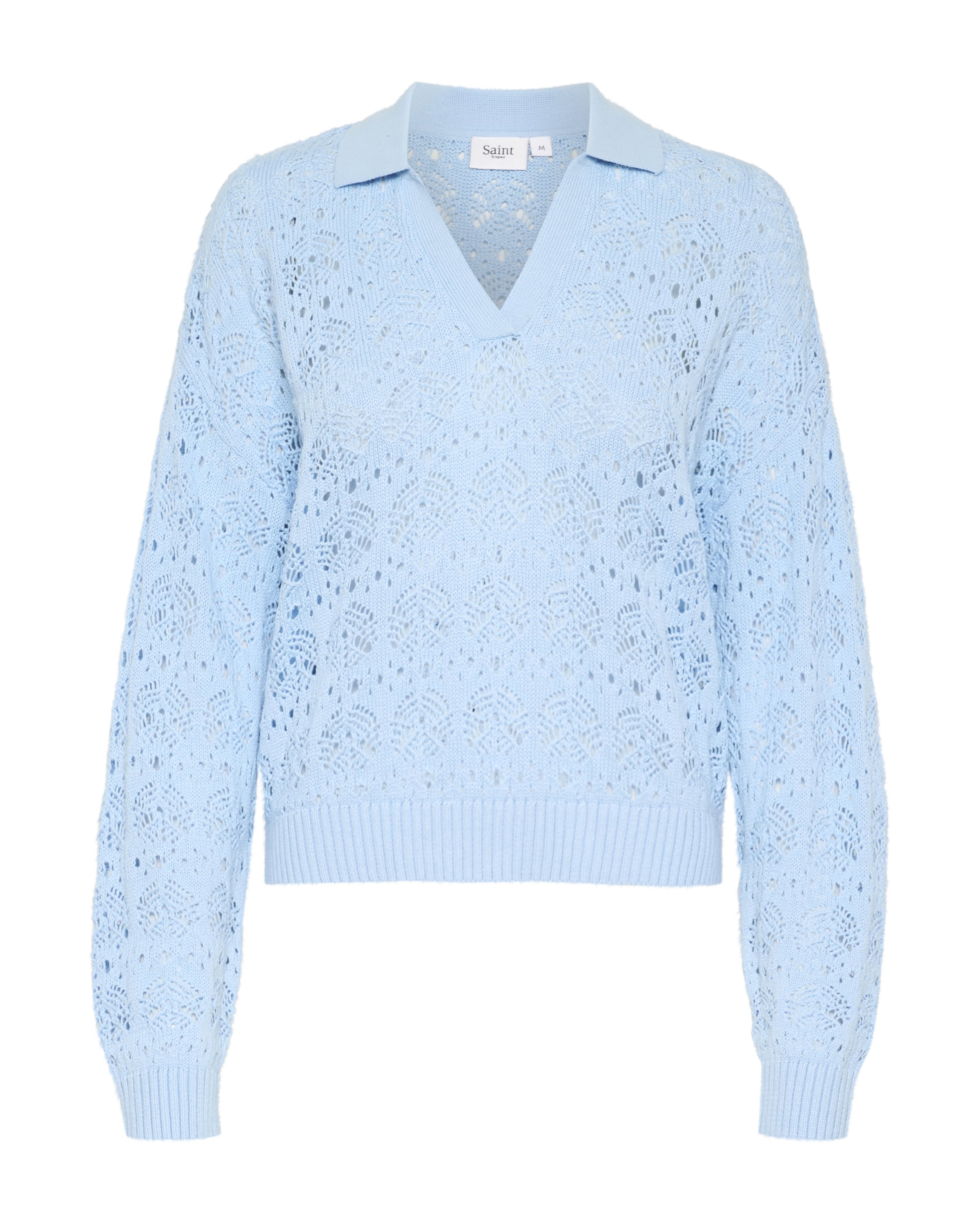 SAINT TROPEZ Pullover in Blau: Vorderseite
