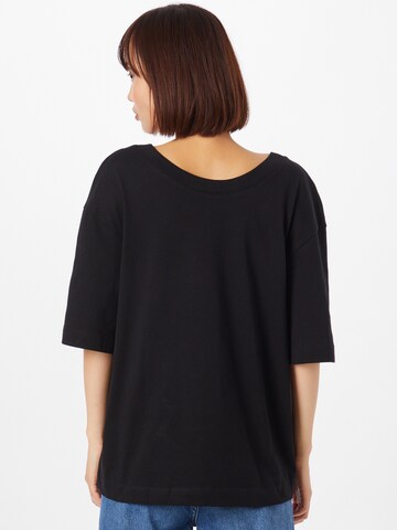 UNITED COLORS OF BENETTON Shirt in Black