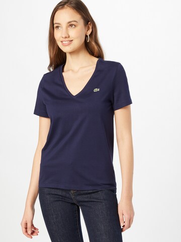 LACOSTE Shirt in Blauw: voorkant