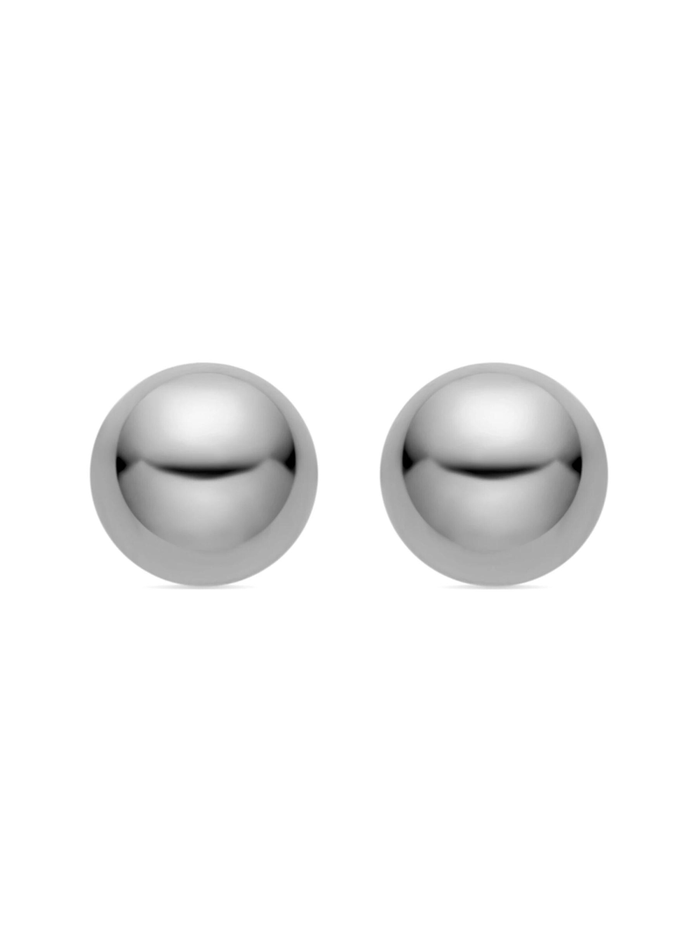 LUXBYLUX Earrings in Silver: front