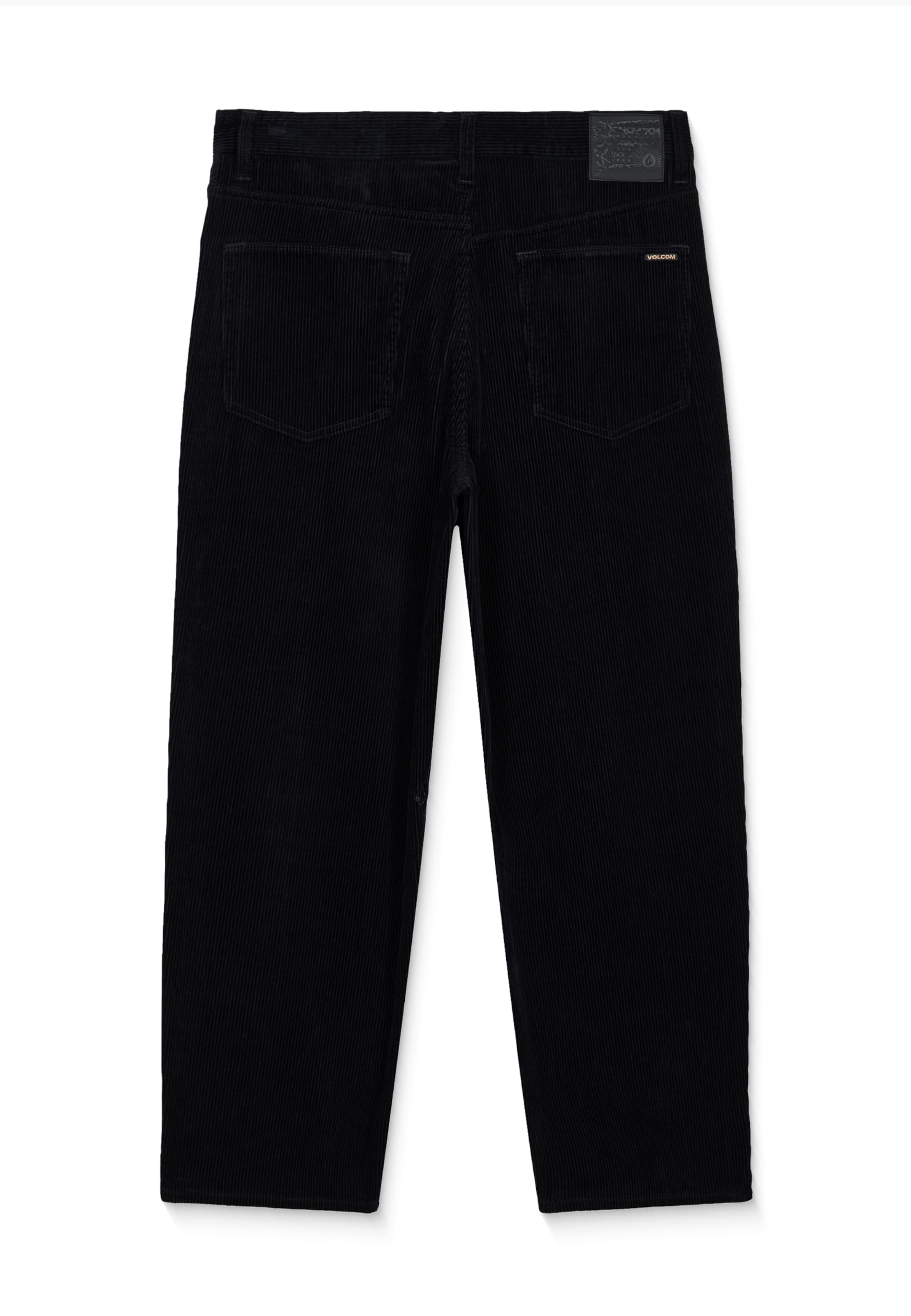 Effilé Pantalon 'Billow' Volcom en noir