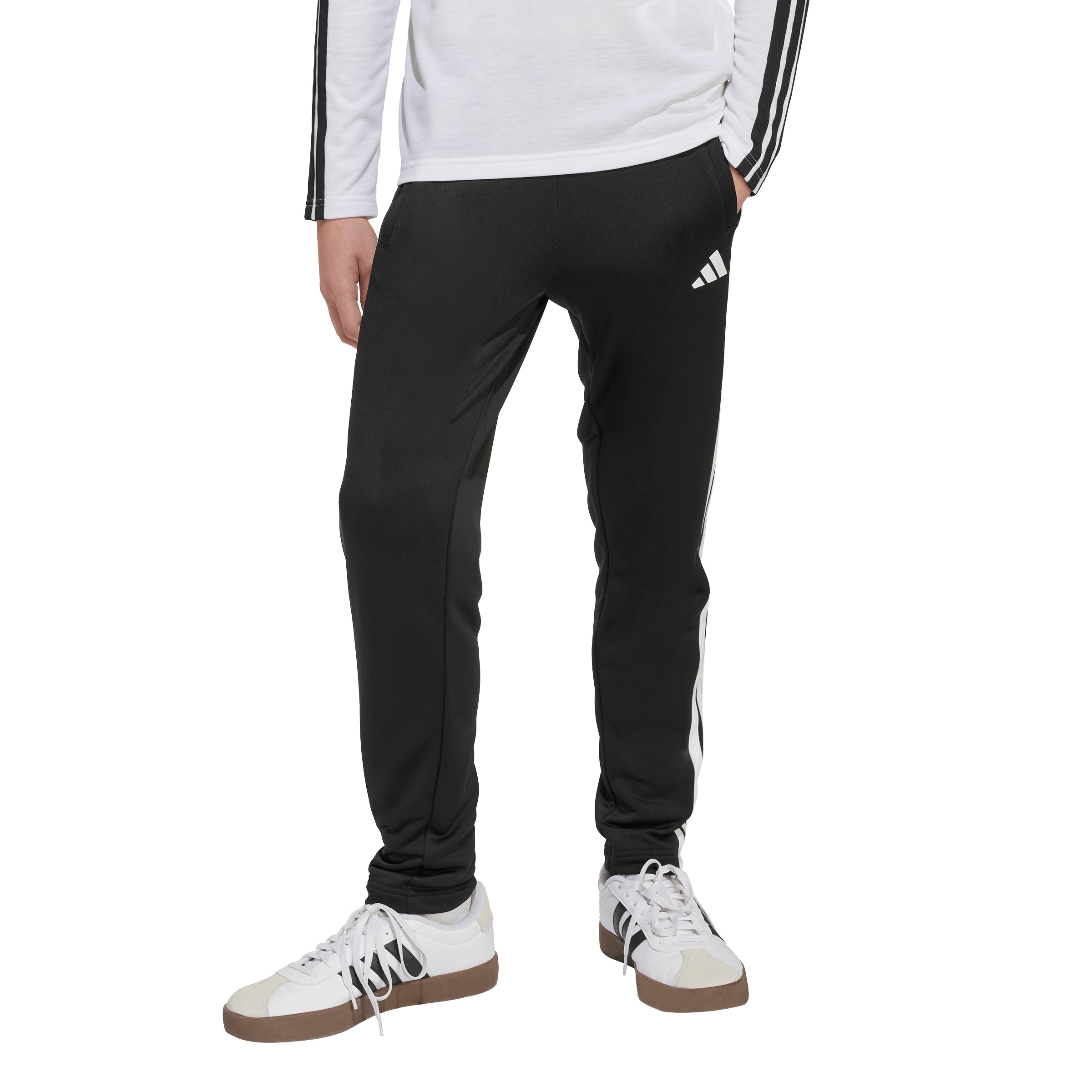 ADIDAS SPORTSWEAR Normalny krój Spodnie sportowe 'Train Essentials' w kolorze czarny: przód