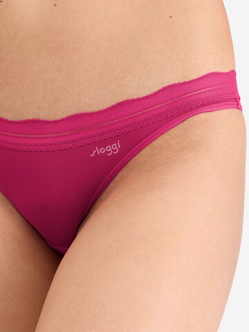 SLOGGI Minislip ' Blue GO Blush ' in Pink