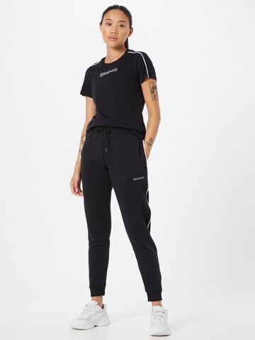 Reebok Tapered Sportbroek in Zwart