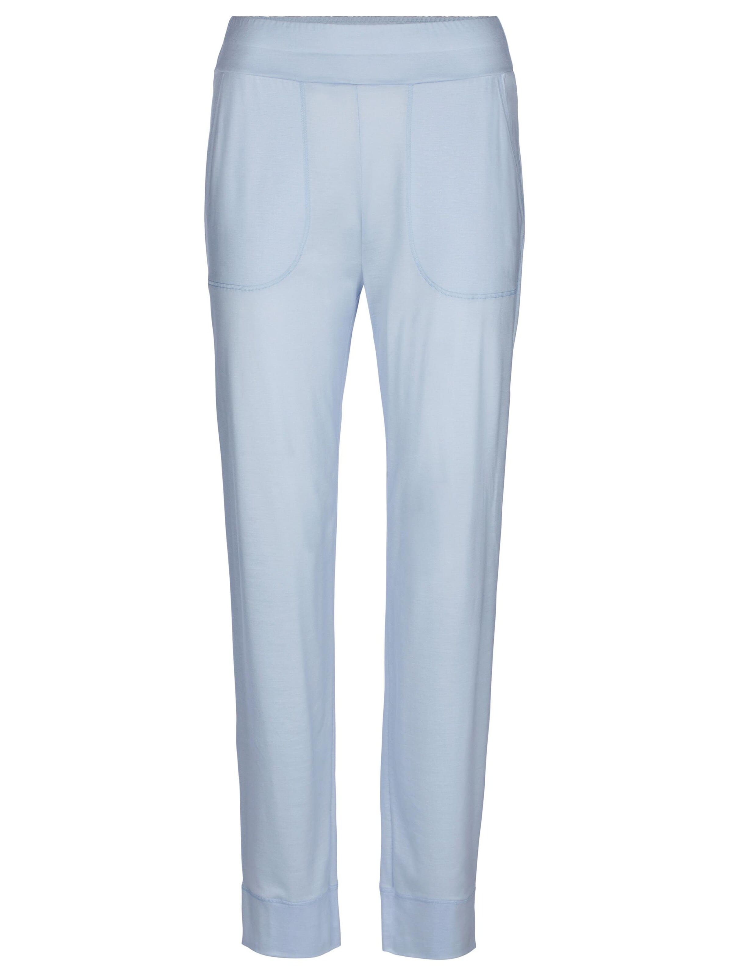 CALIDA Pyjamahose 'DEEPSLEEPWEAR Cooling'‌‌‌‌‌ in Weiß: Vorderseite
