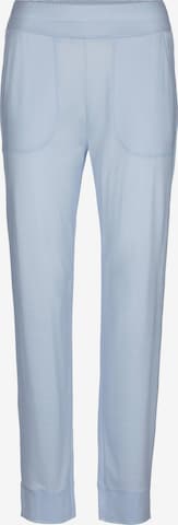 CALIDA Pyjamahose 'DEEPSLEEPWEAR Cooling' in Weiß: Vorderseite