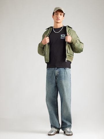 Maglietta '91 PALM' di Volcom in nero