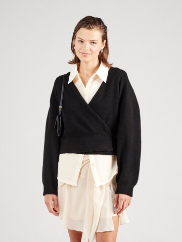 Cardigan ABOUT YOU en noir