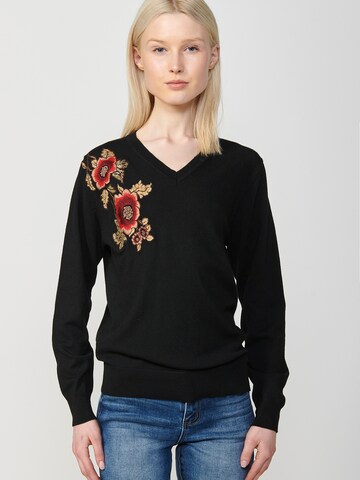 KOROSHI Sweater in Black: front