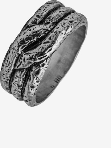 Haze&Glory Ring 'Intertwined' in Silver: front