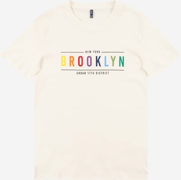 KIDS ONLY Shirt 'KEVIN' in White: front