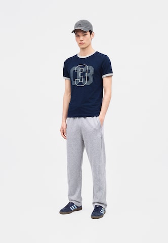 ADIDAS ORIGINALS Тениска 'RINGER' в синьо