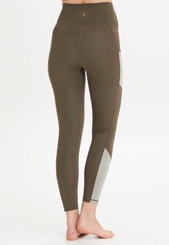 Athlecia Skinny Sporthose 'Sasha' in Grün