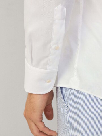 Hackett London Slim fit Zakelijk overhemd 'Royal' in Wit