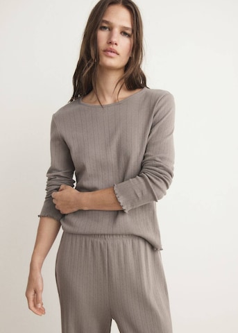 MANGO Pyjama 'Mana' in Braun