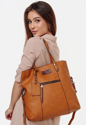 HARPA Shopper in Brown