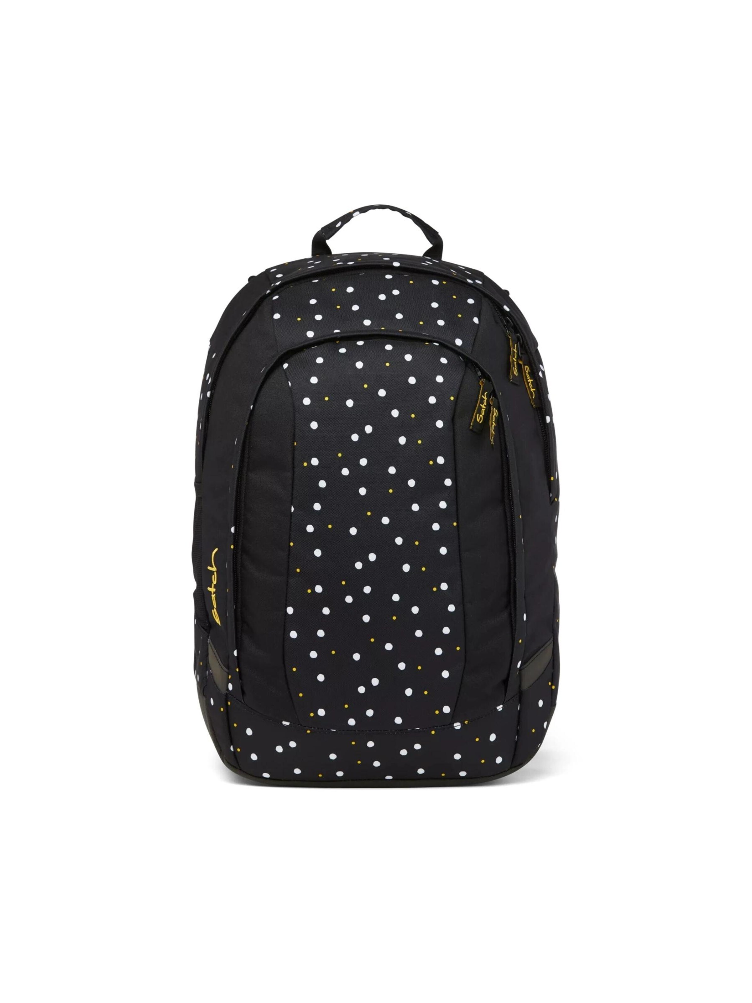 Satch Backpack 'Schulrucksack air' in Black: front