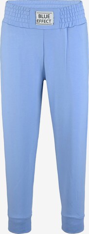 BLUE EFFECT Tapered Pants in Blue: front