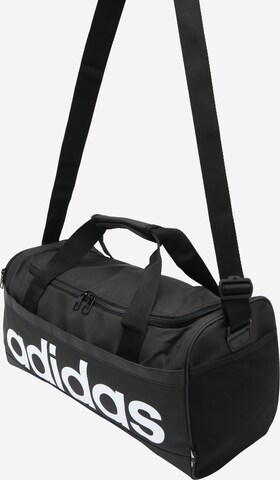 Geantă sport 'Essentials Duffel' de la ADIDAS SPORTSWEAR pe negru: față