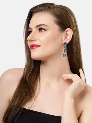AVANT-GARDE PARIS Ohrringe 'Inesra' in Grün