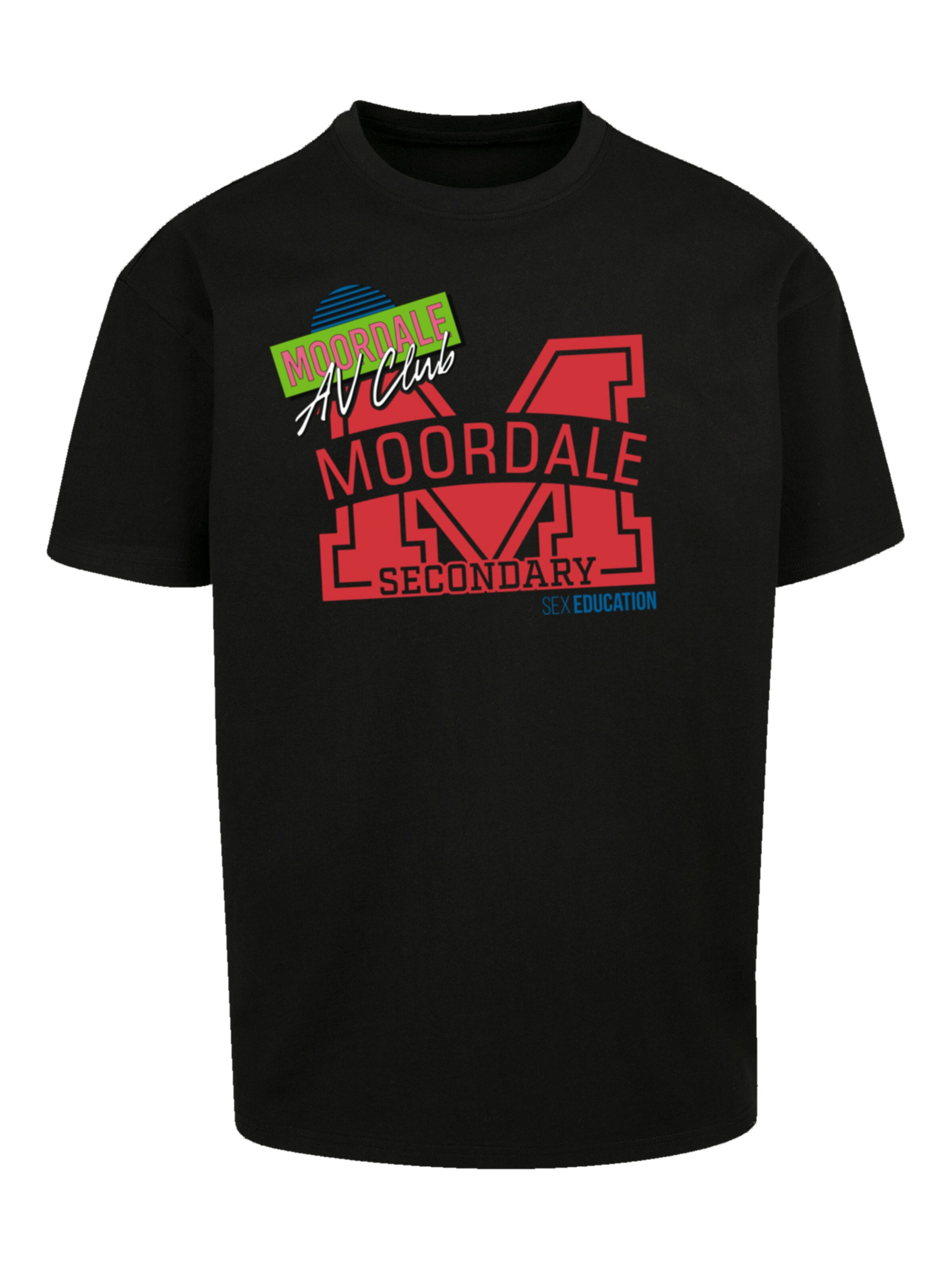 F4NT4STIC Shirt in Zwart: voorkant