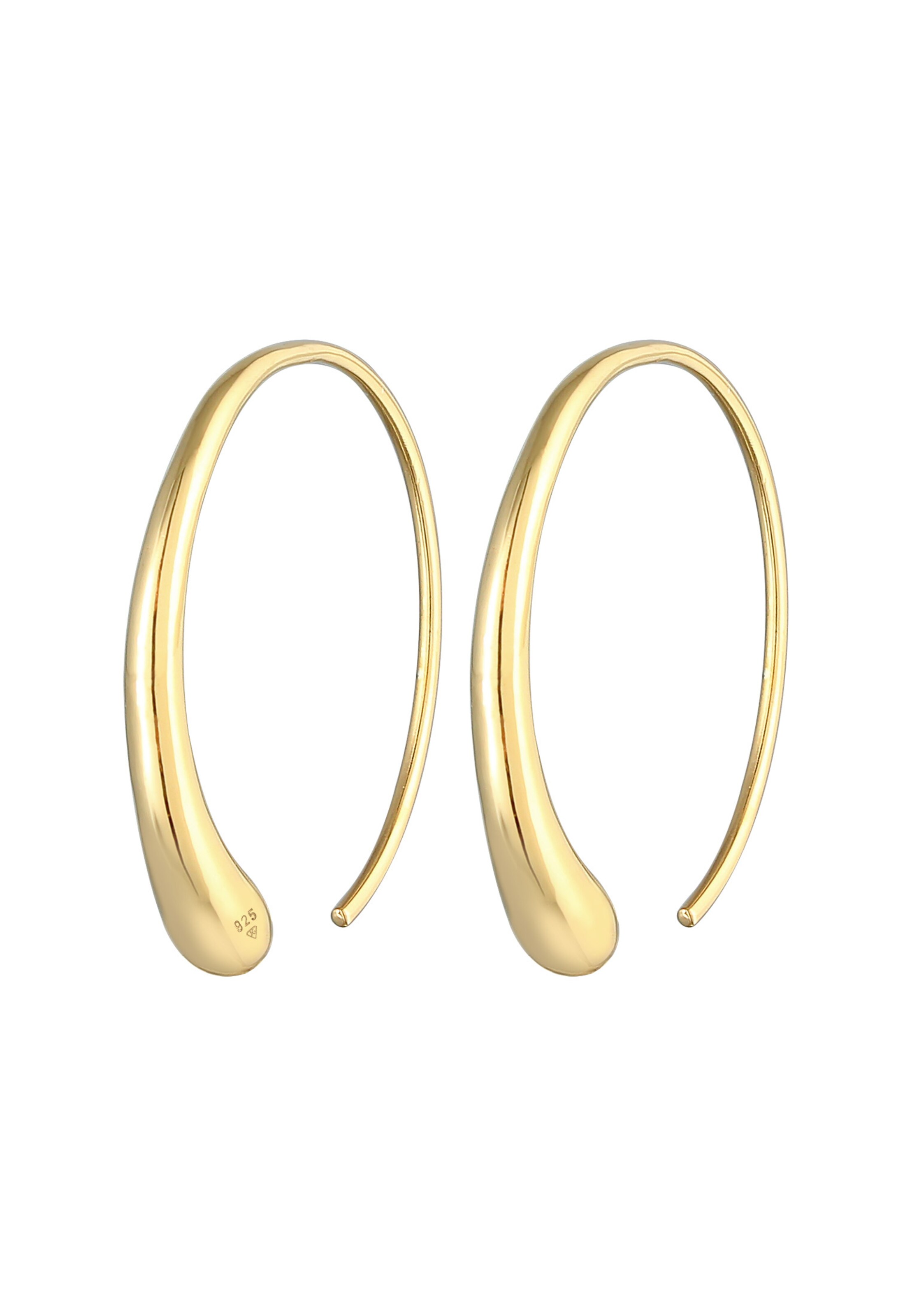 ELLI Earrings in Gold: front
