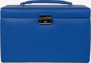 Friedrich23 Jewelry storage 'JOLIE Schmuckkästchen - Kreuznarben Optik' in Blue: front