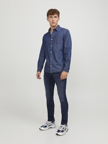 JACK & JONES Slim fit Jeans 'JJIGlenn JJOriginal' in Blue